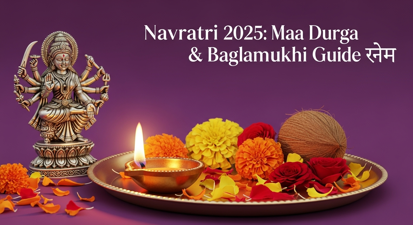 Navratri 2025: Maa Durga & Baglamukhi Mantra Guide (USA + India Special)